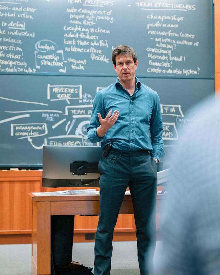 Toto Wolff Mercedes team